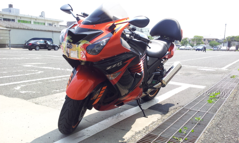 カワサキ　ZZR1400の車検